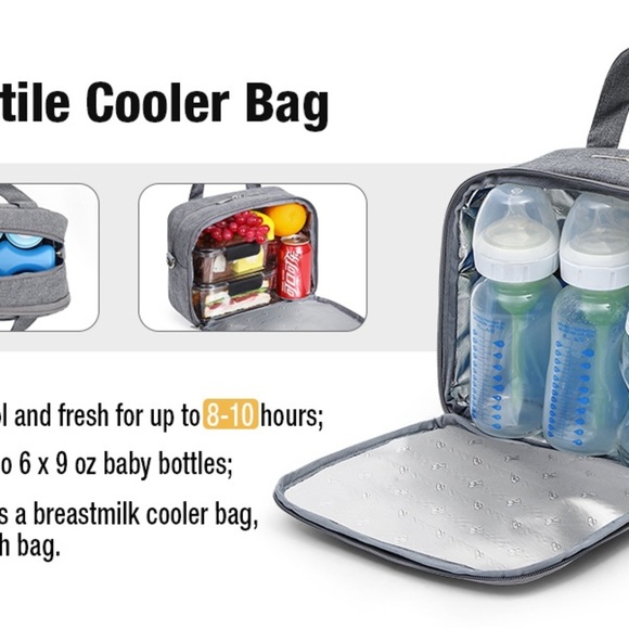Lekebaby Breastmilk Cooler Bag - Picture 10 of 12